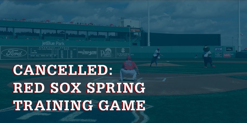 Cancelled UMaine Red Sox Spring Training Game UMaine Alumni Association